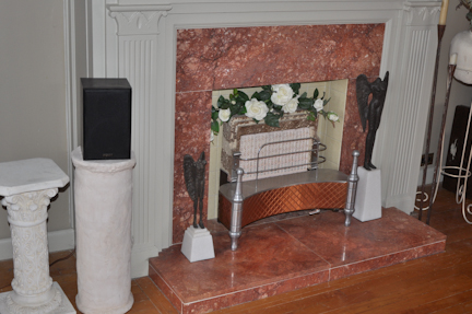 Classy Pink Marble Surround
